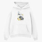 Толстовка худи оверсайз