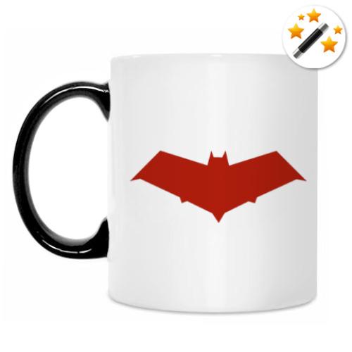 Кружка-хамелеон с принтом Red Hood