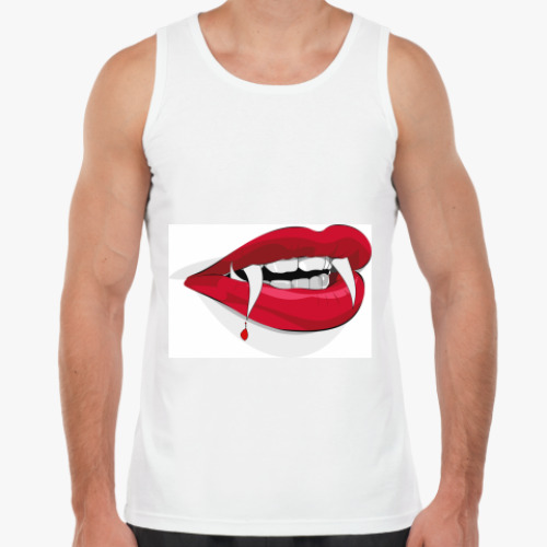 Майка с принтом Вампир