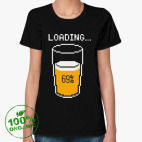 Женская футболка органик