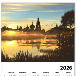 Пейзаж рассвет