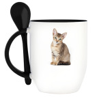 Кружка с ложкой