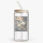 Банка с бамбуковой крышкой