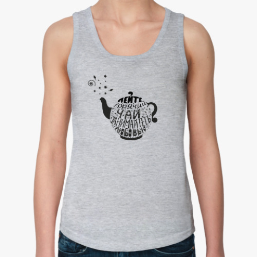 Женская майка с принтом Занимайтесь любовью