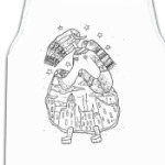 Девица-небо задирает юбку