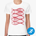 Женская спортивная футболка