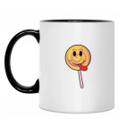 Кружка двухцветная