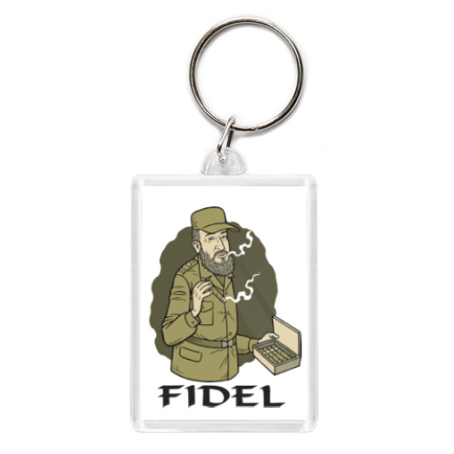 Брелок с принтом Fidel