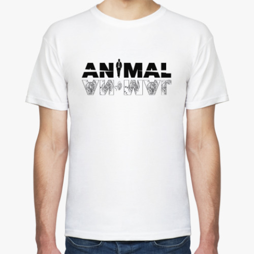 Футболка с принтом Animal