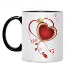 Кружка двухцветная