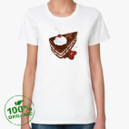 Женская футболка органик