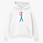 Толстовка худи оверсайз