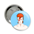 Значок 58 мм David Bowie