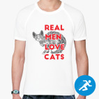 Мужская спортивная футболка