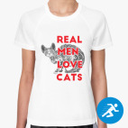 Женская спортивная футболка