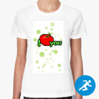 Женская спортивная футболка