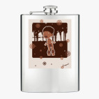 Фляжка стальная