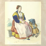 Летний день (винтажная иллюстрация)