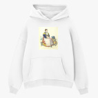 Толстовка худи оверсайз