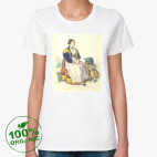 Женская футболка органик