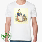 Мужская футболка органик