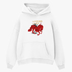 Толстовка худи оверсайз