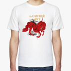 Классическая футболка 'Над пропастью во ржи' Сэлинджера