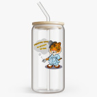 Банка с бамбуковой крышкой