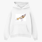 Толстовка худи оверсайз