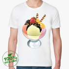 Мужская футболка органик