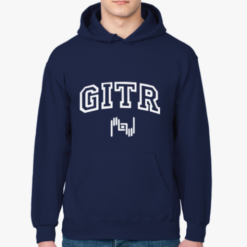 Толстовка худи с принтом GITR