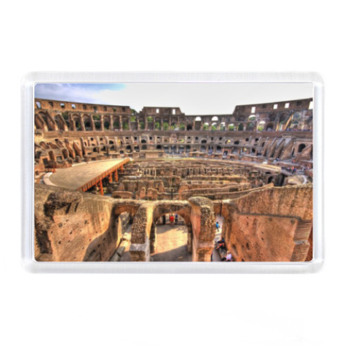 Магнит с принтом Рим (колизей)