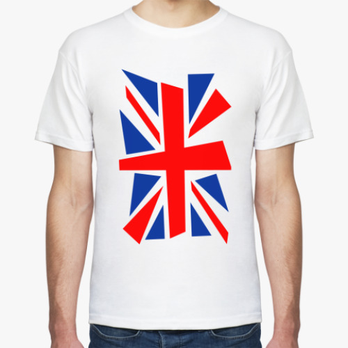 Футболка с принтом British flag