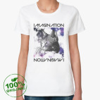 Женская футболка органик