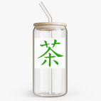 Банка с бамбуковой крышкой