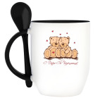 Кружка с ложкой