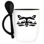 Кружка с ложкой