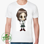 Мужская футболка органик