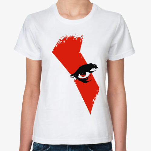 Классическая футболка с принтом Кратос | Kratos God of War