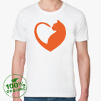 Мужская футболка органик