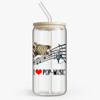 Банка с бамбуковой крышкой