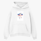 Толстовка худи оверсайз