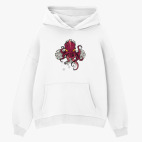 Толстовка худи оверсайз