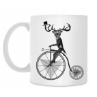 Ретро вело -олень и -сова