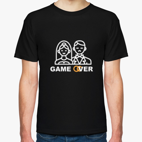 Футболка с принтом Мальчишник