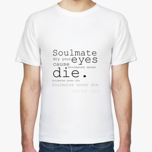Футболка с принтом Soulmate