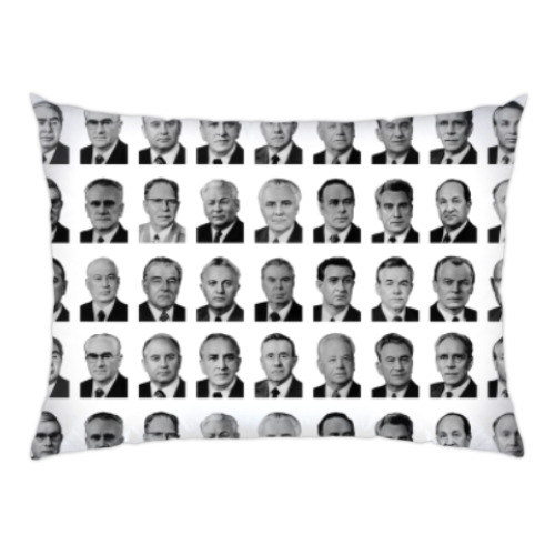 Подушка с принтом Паттерн Политбюро ЦК КПСС