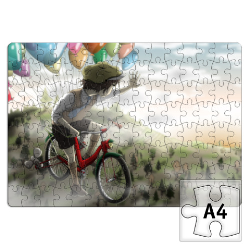 Пазл с принтом Маленький мальчик