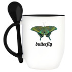 Кружка с ложкой