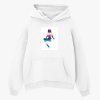 Толстовка худи оверсайз